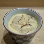 鮨処 つく田 - ​ 鱧と松茸と鰆の茶碗蒸し