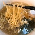 Gensan - 鯛塩ラーメン　麺