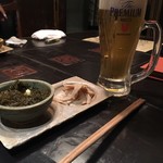 横濱串工房 - 生ビール（プレミアムモルツ）