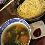 麺哲支店 麺野郎 - 鱧と煮若布の塩つけ麺