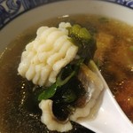 麺哲支店 麺野郎 - 鱧と煮若布の塩つけ麺
