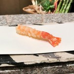 天麩羅 巽 - 才巻海老（少しレア）