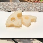 天麩羅 巽 - 蓮根