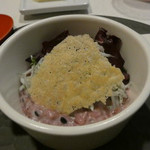 リゾット　“スペシャリテ”
          　　　　　　釜揚げしらすのリゾット　グラナパダーノチーズのクロッカン
          