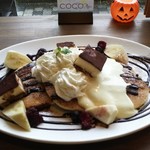 COCO cafe - ティラミスカスタードパンケーキ ランチ