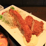 珈食房　る ぱん - えびふりゃぁ～とひれかつ
