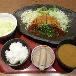 麺処・とんかつ　京いぶき - 味噌ロースかつ定食