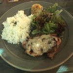 TREE by NAKED tajimi - ツリーバイネイキッド多治見 ランチ恵那鶏のグリル 税込1512円 2017.10.15撮影