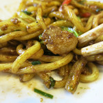 やきそば専門店 ばんばん - 油かすは2種類を使っているそうです