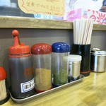 やきそば専門店 ばんばん - 焼きそば専門店ばんばん カウンターの様子