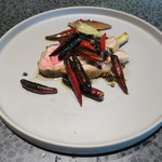 イチリン ハナレ - 仔羊 唐辛子 四川花椒の炒めもの1