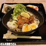 しいの木 - 鶏天ぶっかけ