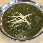 アジアンカフェ - チキンほうれん草カレー