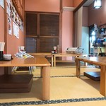 そば天 - 2017年10月　店内2