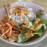 アジアンカフェ - サラダバーの野菜