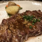 こんちわ - 牛サーロインステーキ