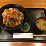 てん樹 - 海老つくし天丼￥１，１６６