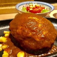 隠れ家鉄板おぶ - ハンバーグランチ（シングル）950円（税込）
