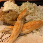 Kyuushuu Necchuuya - チキン南蛮＆ハラス定食 780円。
