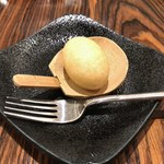 中華旬彩 森本 - さつまいも餡のｶﾘｶﾘ揚げ餅