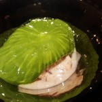 馳走 啐啄一十  - 抹茶アイスと小豆アイスのコンビ。