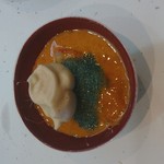 寿司栄 - 海老の味噌とワタを混ぜた、とにかく美味い