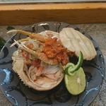 寿司栄 - 毛ガニ