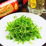 中華居酒屋 三三丸市場 - とうみょう（豆苗）炒め/五目野菜炒め