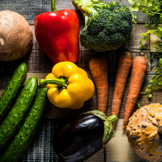 取材多数、全国の新鮮なお野菜大集合！採れたて料理が自慢♪
