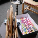 仁亭 - 花火とうちわ