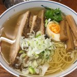麺屋ひょっとこ - 和風焼豚麺　870円　焼き豚無しだと670円です