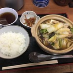 たけうま - ちゃんこ定食720円