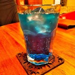 くろひげ - ブルーのカクテル
