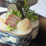 フレンチレストラン 蔦の葉 - 和ランチ　￥２９４０　お造り