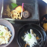 フレンチレストラン 蔦の葉 - 和ランチ　￥２９４０　ご飯、吸い物