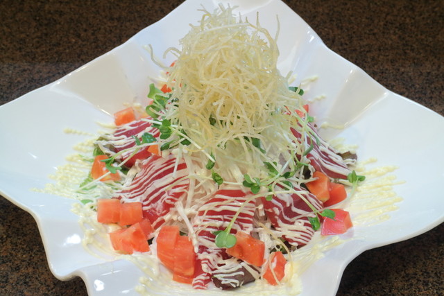 マグロの郷風サラダ