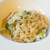 COMO Italian Restaurant & Bar - 料理写真:Risotto ai Funghi e Asoaragi (Risotto with Asparagus & Mushrooms in Truffle Cream Sauce)138HKD 芯が無かったけど味は良かった美味かった