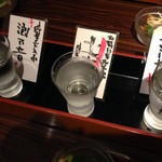 ぎゃれ楽坐 - 地酒飲み比べセット