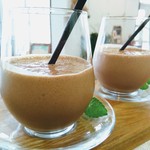 精進cafe宙 - ドリンク写真:スムージー（豆乳ローカカオ）