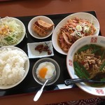 中華料理 萬盛 - 油淋鶏定食980円