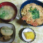 会席食堂にしざわ - 海老丼