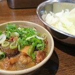 元祖串かつ だるま - どて焼き　３００円