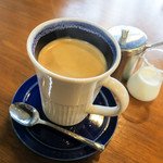 ブランジュリ ノアン - 食後のコーヒーはホットを。「COFFEE UNIDOS」さんのだから間違いない。