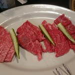 みょうが屋 - イチボ、ヒレ、サーロイン、ロース♪