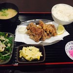 とんとん拍子 - 豚から揚げ定食