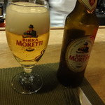 トラットリア フィオーレ - イタリア産ビール
