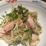 しっとり鶏わさび