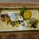 千松しま - 【ズッキーニ、ラッキョウ、赤飯、さつま芋レモン煮、だだ茶豆など】◎2017/9