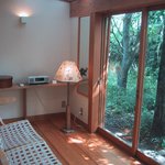 由布院 玉の湯 - 客室ベランダ