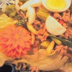 イム アロイ - お花が人参でできています！（サラダ）